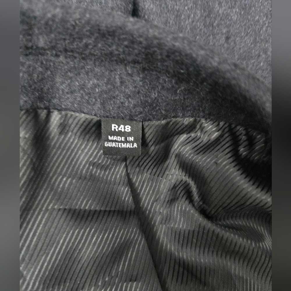 Jos. A. Bank Traditional Fit Charcoal Top Coat - Picture 7 of 7